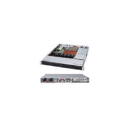 Supermicro SuperChassis 700W/750W 1U RackmountServerChassis(Blk), CSE-815TQ-R700CB CSE-815TQ-R700CB